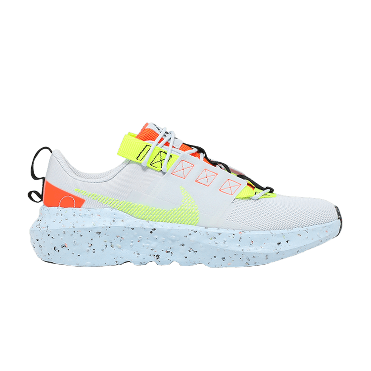 Nike Wmns Crater Impact 'Football Grey' — Football Grey/Hyper Crimson/Black/Volt