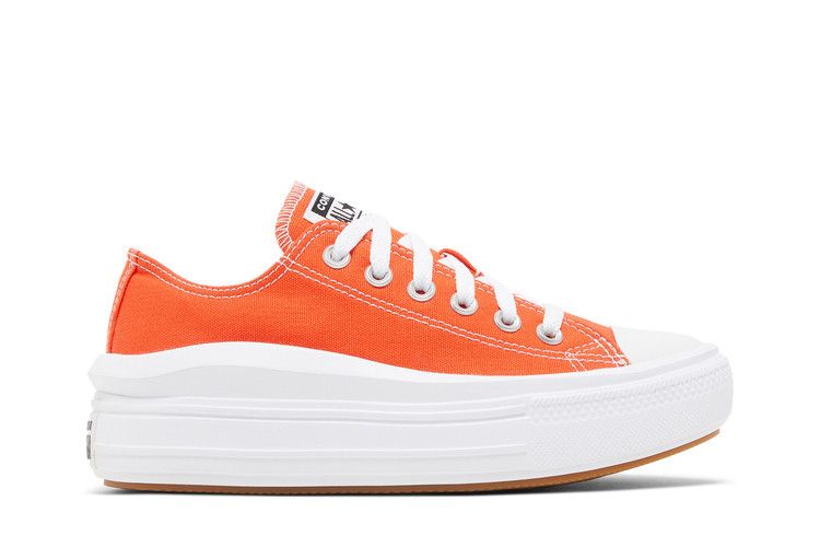 Converse Wmns Chuck Taylor All Star Move 'Bright Poppy' — Bright Poppy/Black/White
