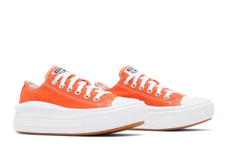 Converse Wmns Chuck Taylor All Star Move 'Bright Poppy' — Bright Poppy/Black/White