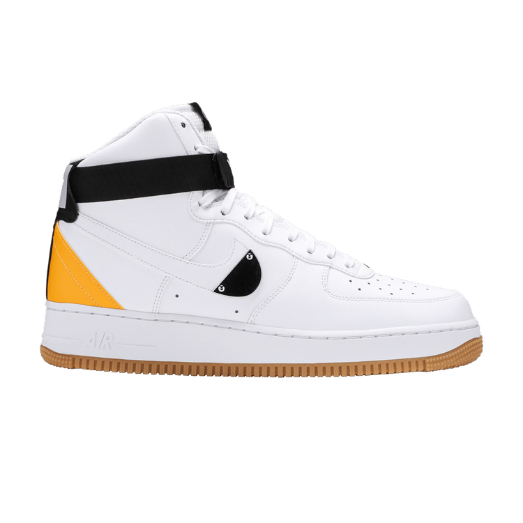 Nike NBA x Air Force 1 High '07 LV8 'White University Gold' — White/University Gold/Wolf Grey/White