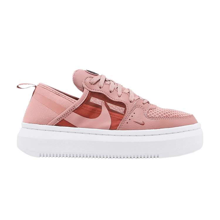 Nike Wmns Court Vision Alta TXT 'Rust Pink' — Rust Pink/Canyon Rust/White/Rust Pink