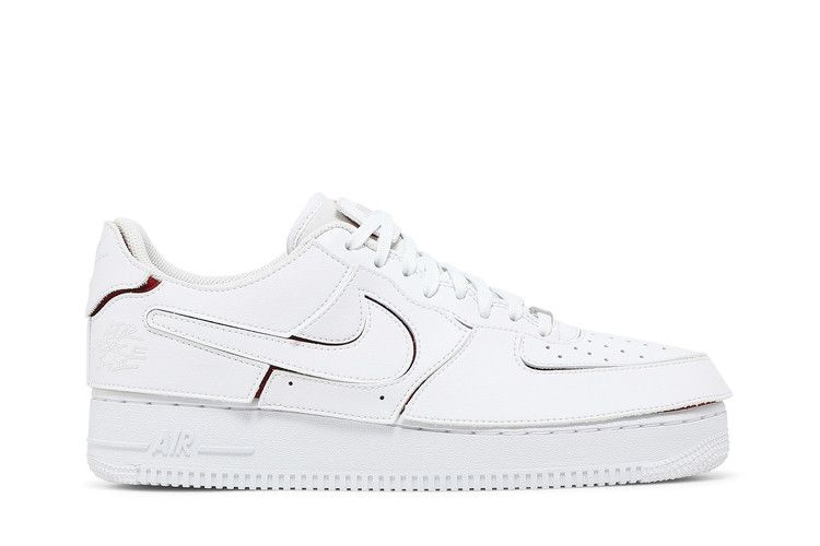 Nike Air Force 1/1 'White Varsity Red' — White/Varsity Red/Black/White (2)