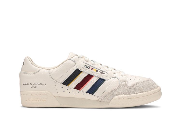END. x adidas Continental 80 'German Engineering - Cream' — Cream/White