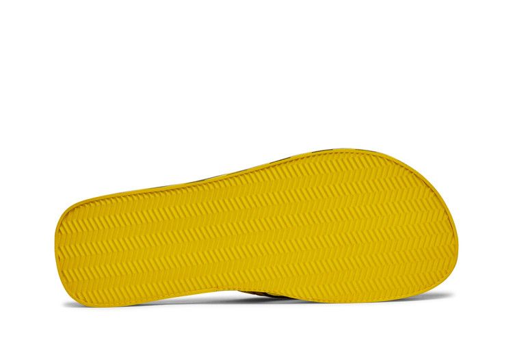 Off-White Industrial Flip Flops 'Logo Tape - Yellow' 2021 — Yellow/Black