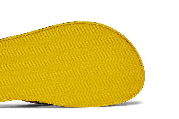 Off-White Industrial Flip Flops 'Logo Tape - Yellow' 2021 — Yellow/Black