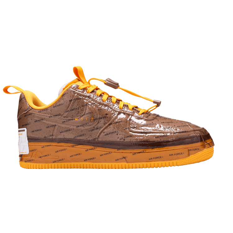 Nike Air Force 1 Low Experimental 'Parcel Service' — Archaeo Brown/University Gold/White