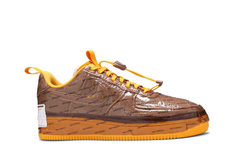 Nike Air Force 1 Low Experimental 'Parcel Service' — Archaeo Brown/University Gold/White (2)