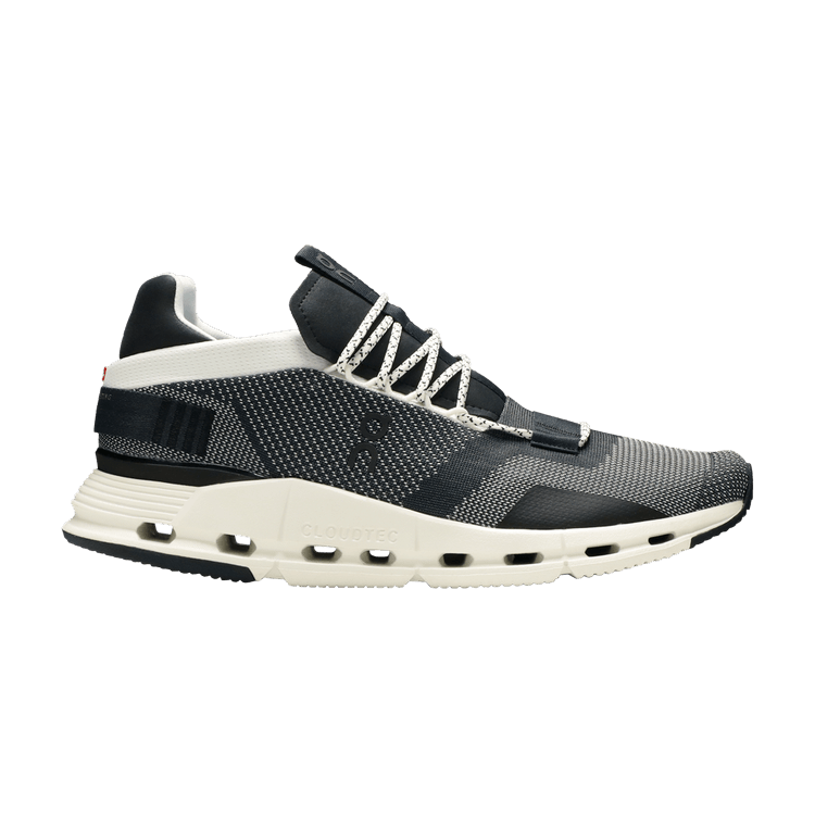 ON Cloudnova 'Black White' — Black/White
