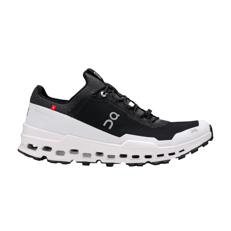 ON Cloudultra 'Black White' — Black/White