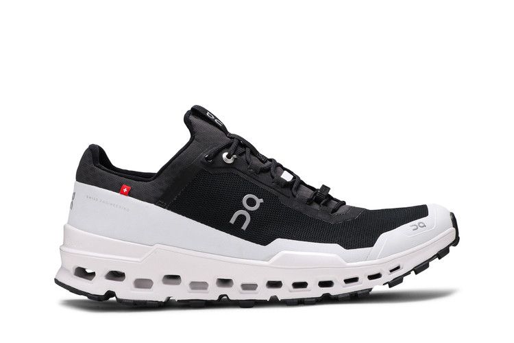 ON Cloudultra 'Black White' — Black/White