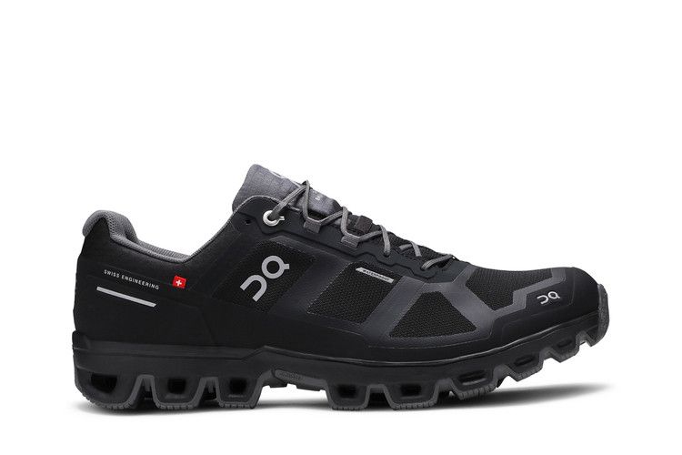 ON Cloudventure Waterproof 'Black Graphite' — Black/Graphite