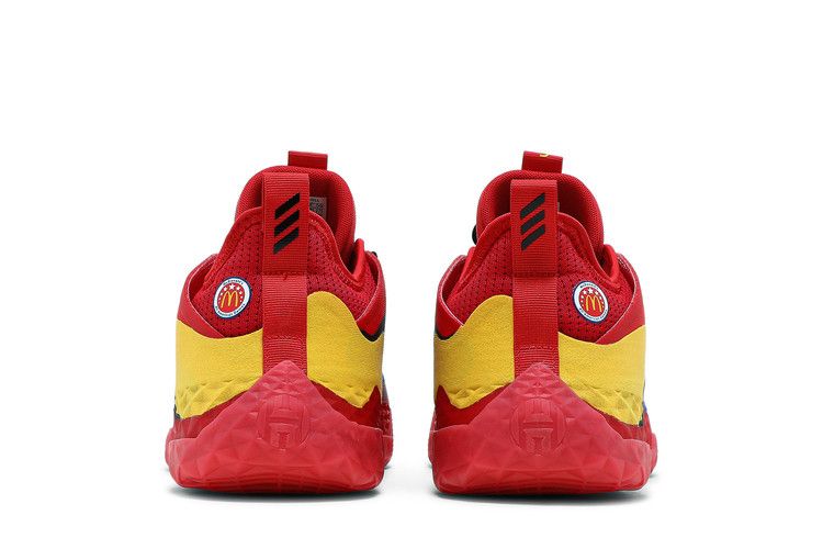 adidas Harden Vol. 5 Futurenatural 'McDonald's All American Game' — Vivid Red/Bold Gold/Royal Blue