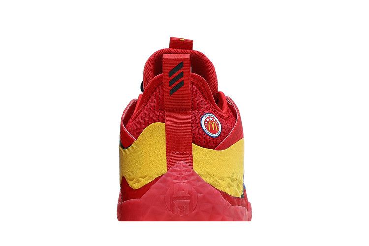 adidas Harden Vol. 5 Futurenatural 'McDonald's All American Game' — Vivid Red/Bold Gold/Royal Blue