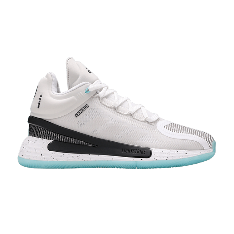 Adidas D Rose 11 'White Black Speckled' — Cloud White/Core Black/Orbit Grey