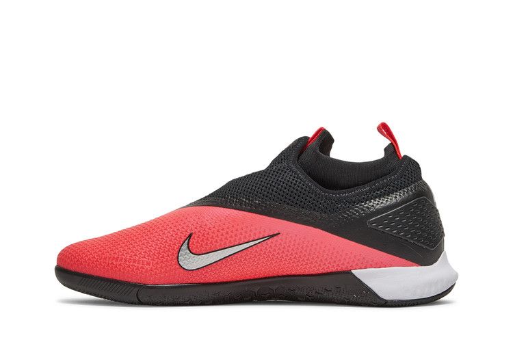 Nike Phantom Vision 2 React Pro DF IC 'Future Lab' — Laser Crimson/Metallic Silver/Black