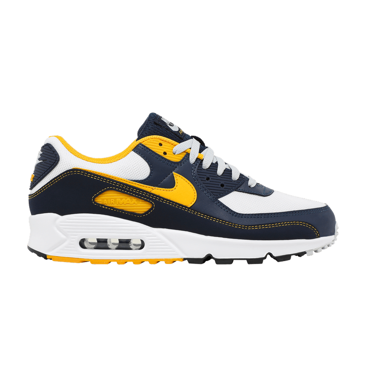Nike Air Max 90 'Dunk From Above' — White/Midnight Navy/Obsidian/University Gold