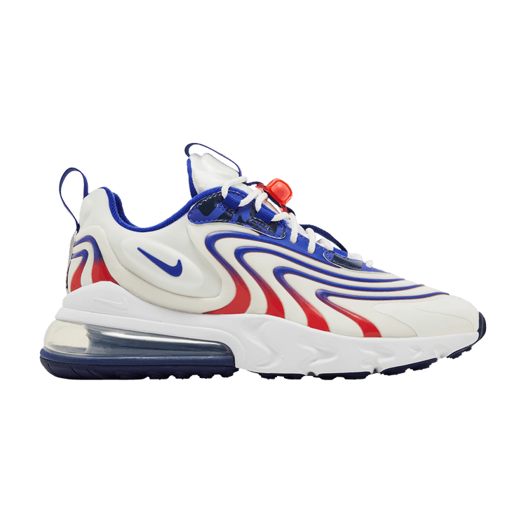 Nike Air Max 270 React ENG 'USA' — White/Ember Glow/Concord