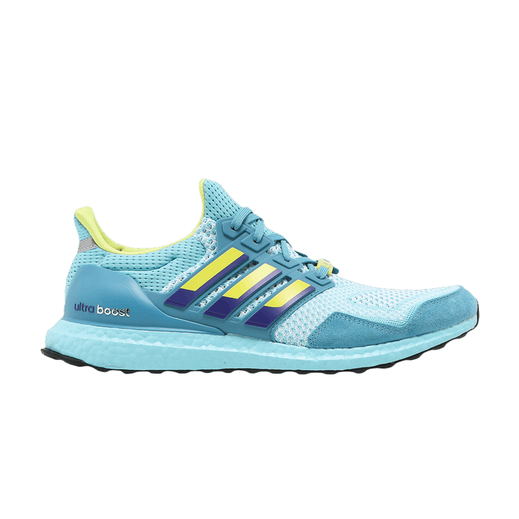 adidas UltraBoost 1.0 DNA 'ZX 8000' — Light Aqua/Shock Yellow/Purple