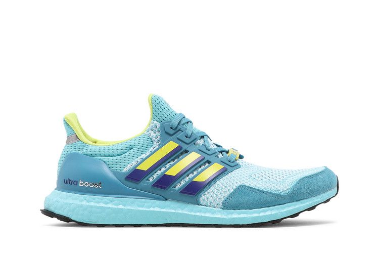 adidas UltraBoost 1.0 DNA 'ZX 8000' — Light Aqua/Shock Yellow/Purple