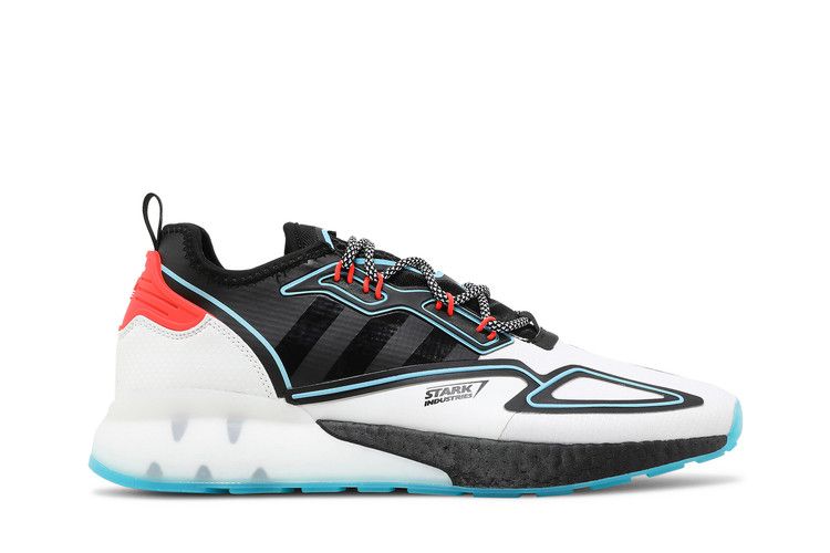 Marvel x adidas ZX 2K Boost 'Stark Industries - White' — Stark Industries - White