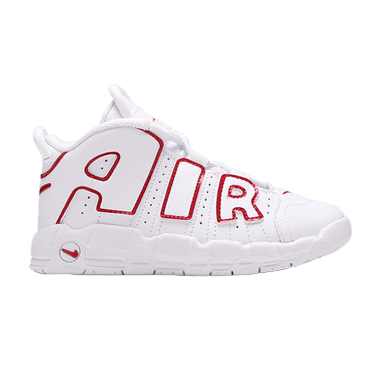Nike Air More Uptempo TD 'White Varsity Red' 2021 — White/Varsity Red