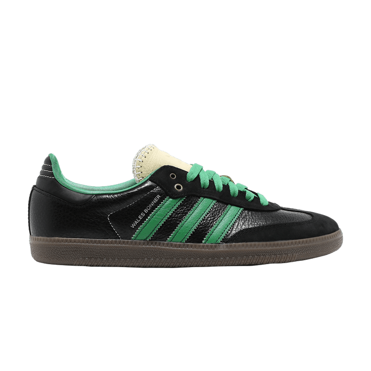 Wales Bonner x adidas Samba 'Black Green' — Core Black/Cream White/Green