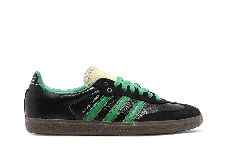 Wales Bonner x adidas Samba 'Black Green' — Core Black/Cream White/Green