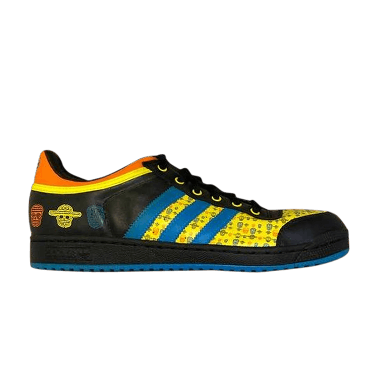 Adidas Top Ten Low 'Day Of The Dead' — Lemon Peel/Turquoise/Black 1