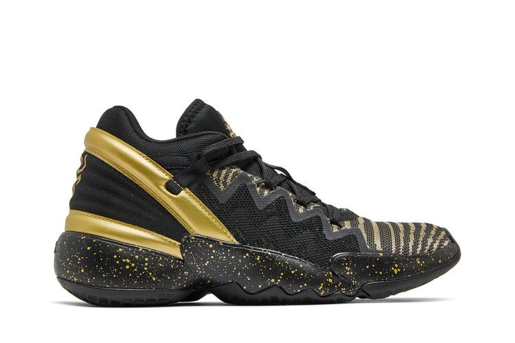 Adidas D.O.N. Issue #2 'Championship' — Core Black/Gold Metallic/Cloud White