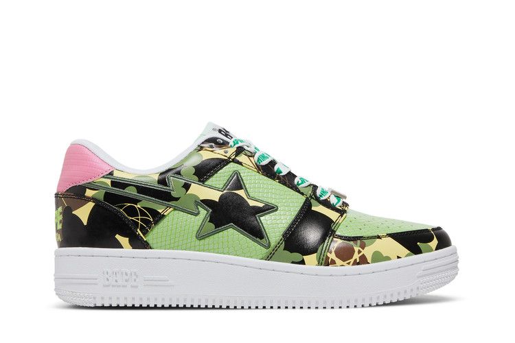 Mo' Wax x Unkle x Bapesta Low M2 'Original Headz' — Green