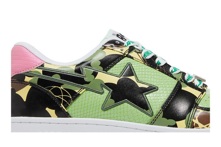 Mo' Wax x Unkle x Bapesta Low M2 'Original Headz' — Green