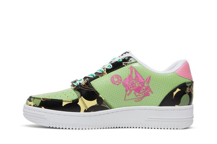 Mo' Wax x Unkle x Bapesta Low M2 'Original Headz' — Green