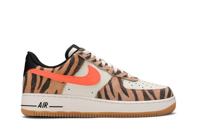 Nike Air Force 1 Low Premium 'Daktari Stripes' — Coconut Milk/Atomic Orange/Fuel Orange (2)