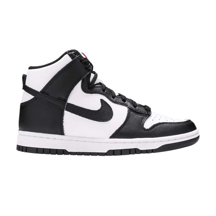 Nike Wmns Dunk High 'Black White' — White/Black/University Red