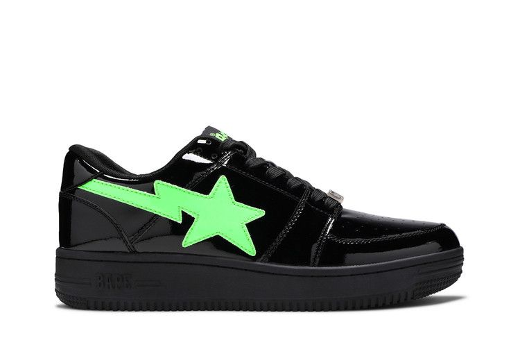 The Weeknd x Bapesta M2 Low 'XO - Black' — White/Neon Green