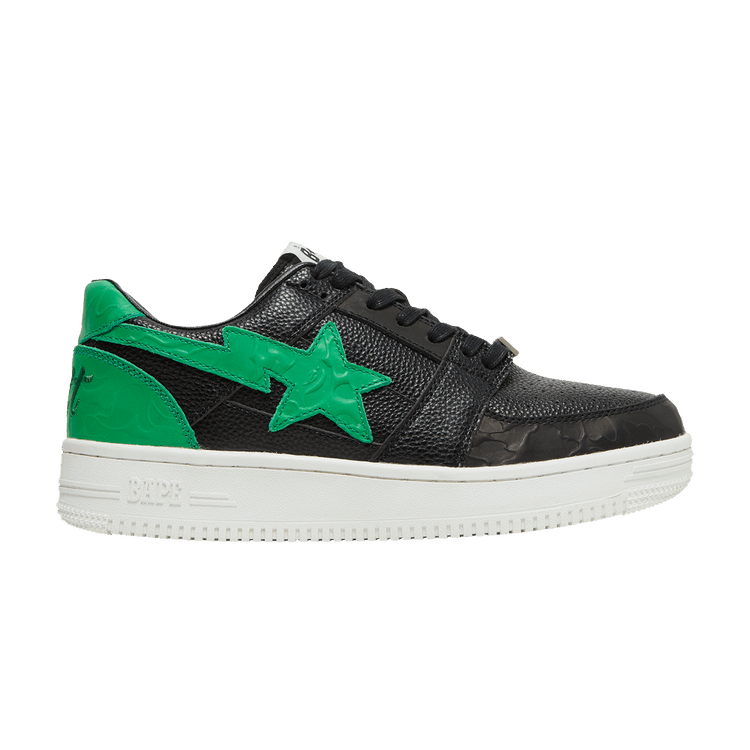 Gunna x Bapesta Low 'Slatt' — Black/Green