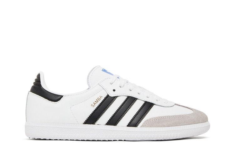 Adidas Samba OG J 'White Black' — Footwear White/Core Black/Clear Granite