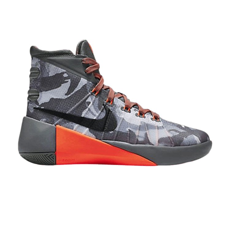 Nike Hyperdunk 2015 GS 'Camo' — Grey/Metallic Silver-Black