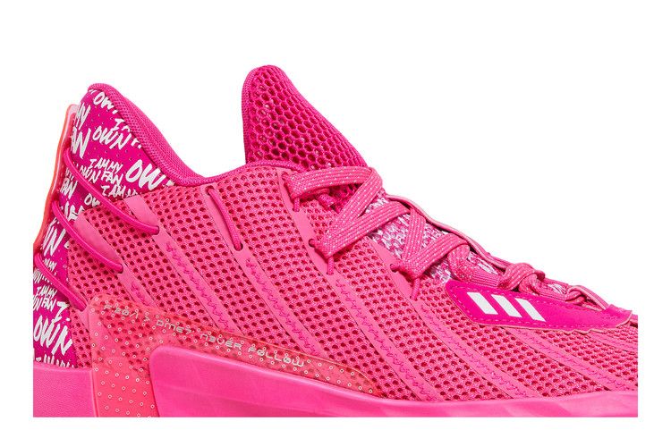 Adidas Dame 7 'I Am My Own Fan - Team Shock Pink' — Team Shock Pink/Silver Metallic/Team Shock Pink