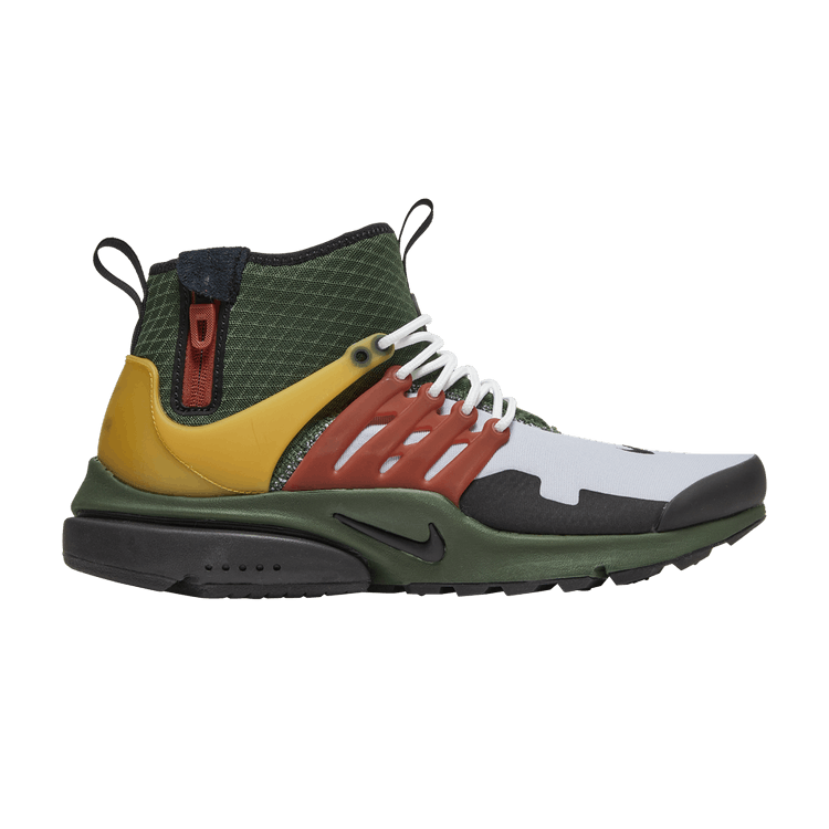 Nike Air Presto Mid Utility 'Boba Fett' — Carbon Green/Black/Ghost/Pollen