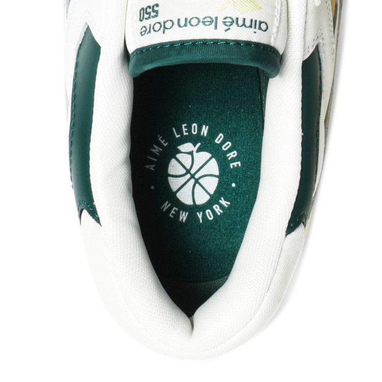 Aimé Leon Dore x New Balance 550 'Green Yellow' — Green/Yellow