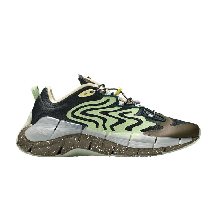 Brain Dead x Reebok Zig Kinetica 2 'Mad Science - Aloe Green' — True Grey 8/Terrain Grey/Aloe Green