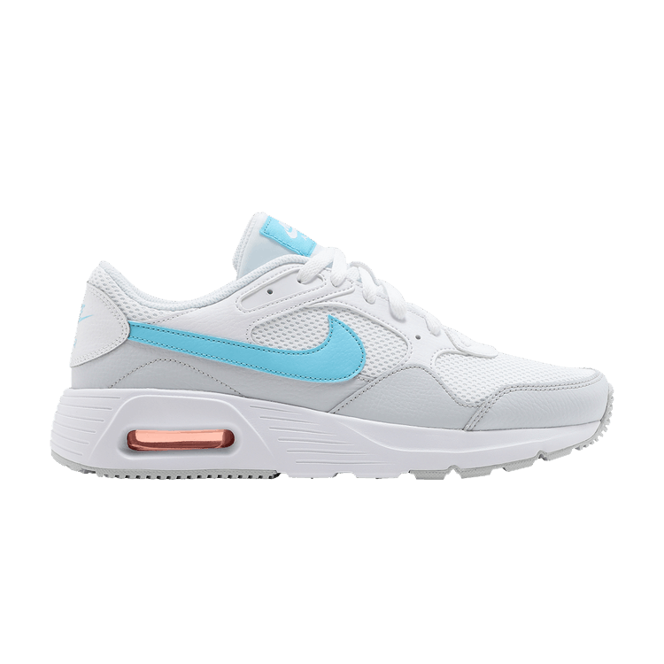 Nike Air Max SC 'White Lagoon Pulse' — White/Pure Platinum/Turf Orange/Lagoon Pulse