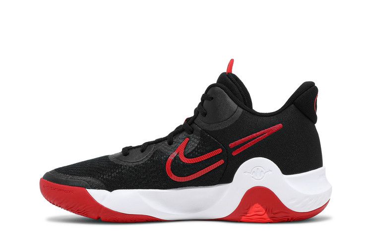 Nike KD Trey 5 IX 'Bred' — Black/White/Bright Crimson/University Red