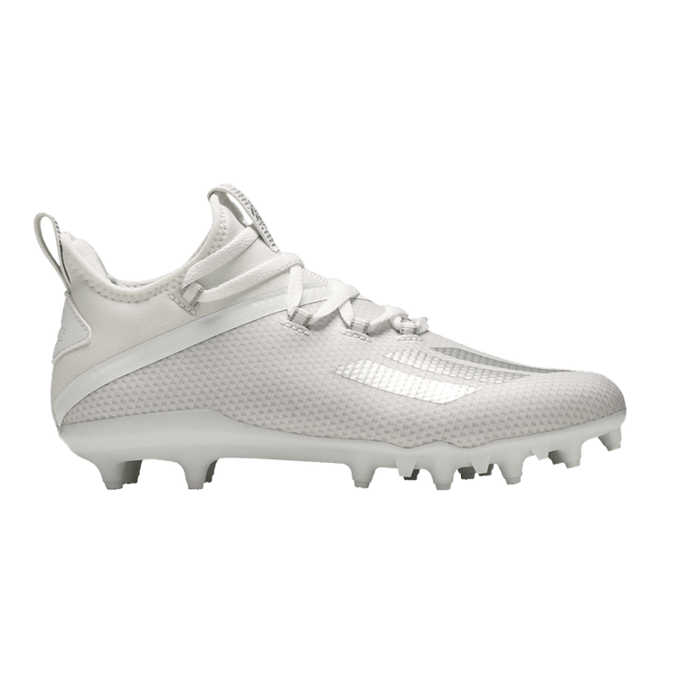 Adidas Adizero Cleat J 'Cloud White' — Cloud White/Cloud White/Silver Metallic