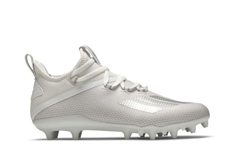Adidas Adizero Cleat J 'Cloud White' — Cloud White/Cloud White/Silver Metallic