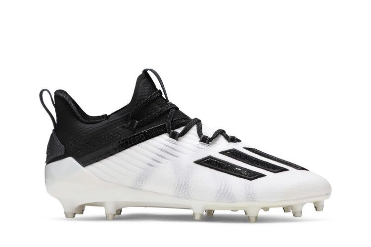Adidas Adizero Cleat 'White Black' — White/Black