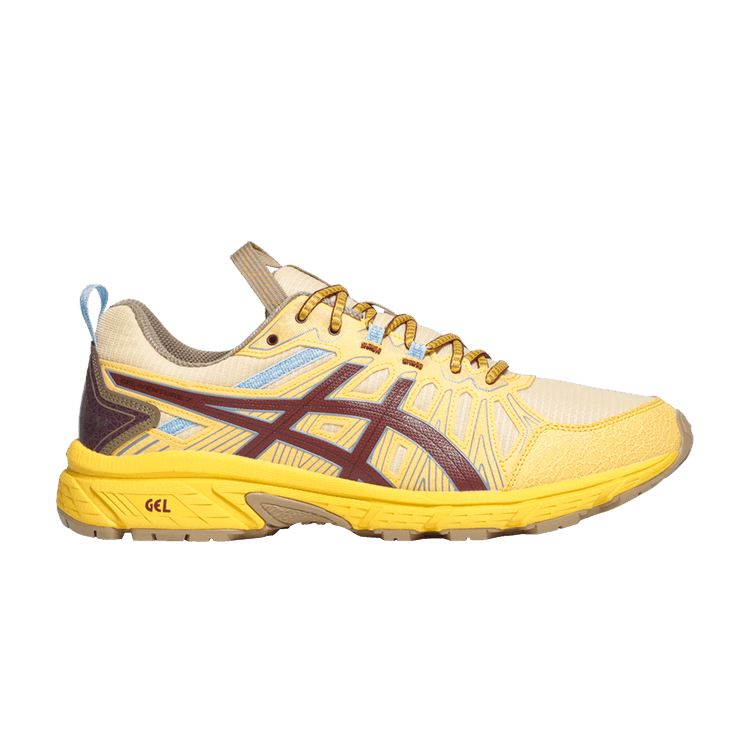 Kiko Kostadinov x ASICS HN1-S Gel Venture 7 'Yellow' — Yellow/Ox Brown