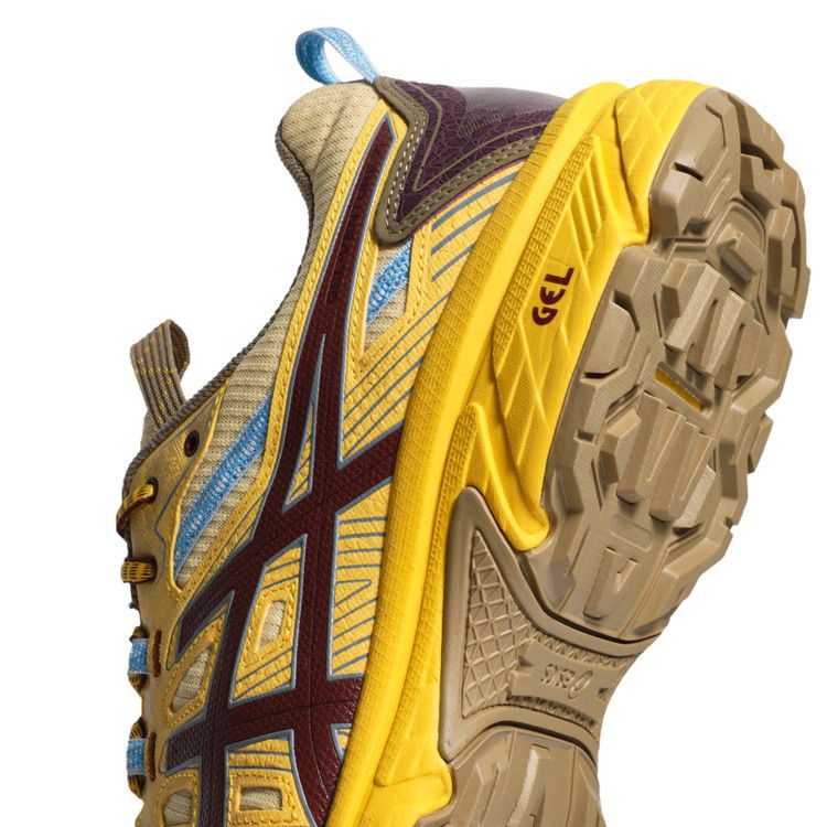 Kiko Kostadinov x ASICS HN1-S Gel Venture 7 'Yellow' — Yellow/Ox Brown