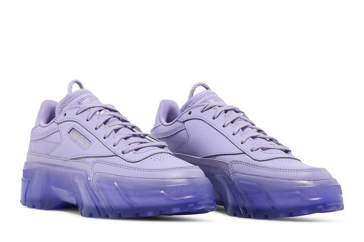 Cardi B x Reebok Wmns Club C 'Crisp Purple' — Crisp Purple/Crisp Purple/Crisp Purple